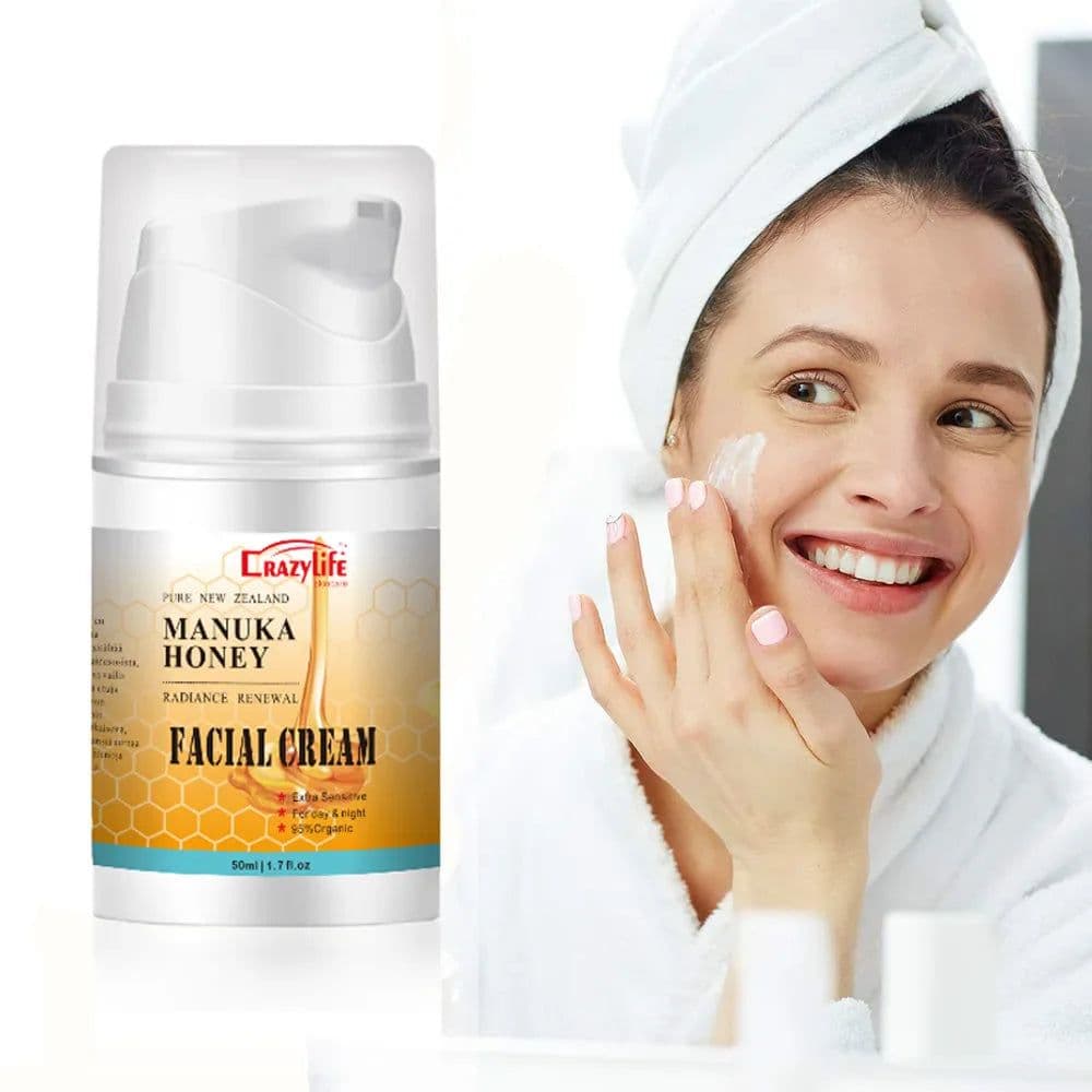 image-50ml Bee Venom Honey Facial Cream Anti Aging