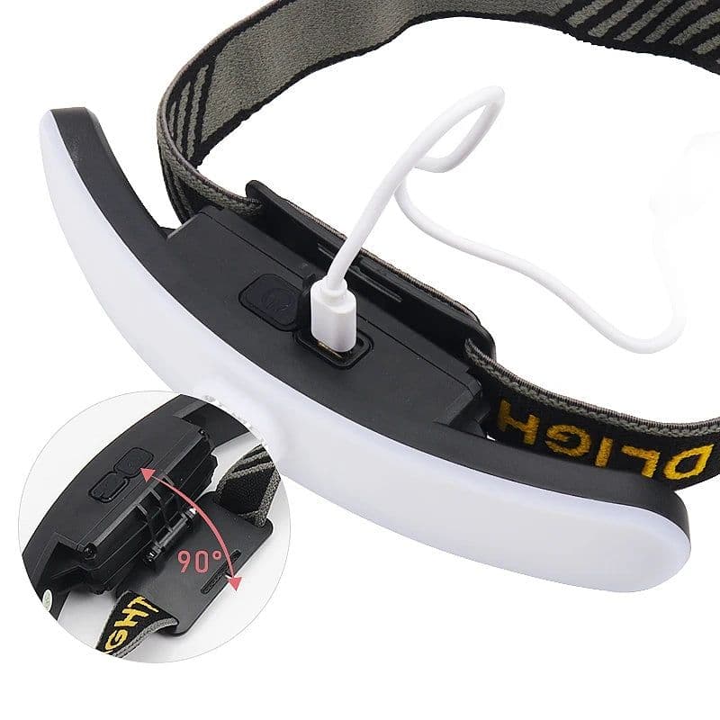 image-Led Headlamp Usb Rechargeable For Eyelash Extension Grafting Lamp Eye Protection Light Shadowless Nail Art Eyebrow Lip Tattoo