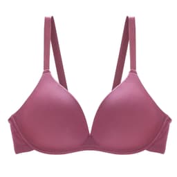 image-Yoshino Underwear Women's Wireless Seamless One-piece Glossy Bra Lightweight Beautiful Back Japanese Simple Bra Cup