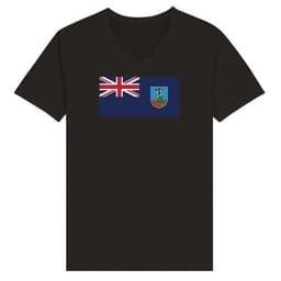 image-Drapeau de Montserrat - T-shirt unisexe premium col en V