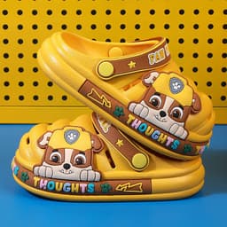 image-2023 New Wang Wang team summer children's cartoon hole shoes male and female baby home non-slip sandals and slippers sandals wholesale
