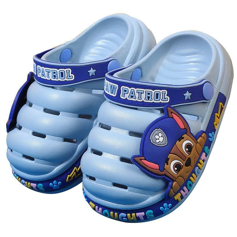 image-2023 New Wang Wang team summer children's cartoon hole shoes male and female baby home non-slip sandals and slippers sandals wholesale