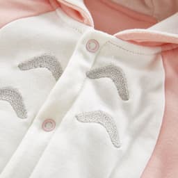 image-Baby Romper - Hooded Thick Cotton - Long Sleeve - 0-18 Months (65 characters)