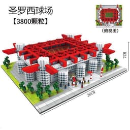 image-Pinzhixing Micro Diamond Small Particle Building Block Toys Children's Educational Toys Taj Mahal Architectural Model Spot Wholesale