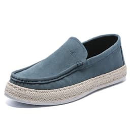 image-Men's Shoes Spring and Summer Men's Casual Pumps Canvas Shoes Men's Slip-on Lofter Handmade Old Beijing Cloth Shoes Soft Bottom