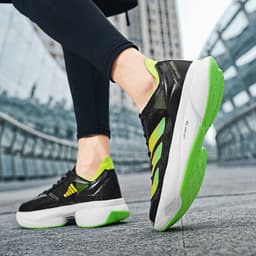 image-2023 Cross-Border New Arrival Mesh Breathable Casual Men's Shoes Fashion Trendy Running Shoes Lightweight and Comfortable Student Sneakers