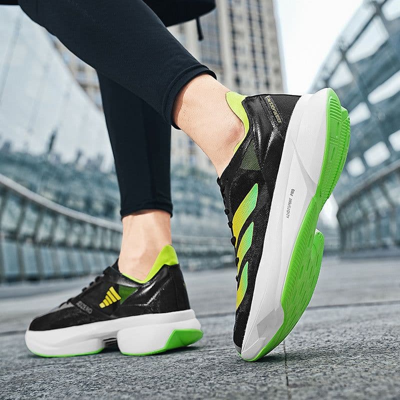 image-2023 Cross-Border New Arrival Mesh Breathable Casual Men's Shoes Fashion Trendy Running Shoes Lightweight and Comfortable Student Sneakers