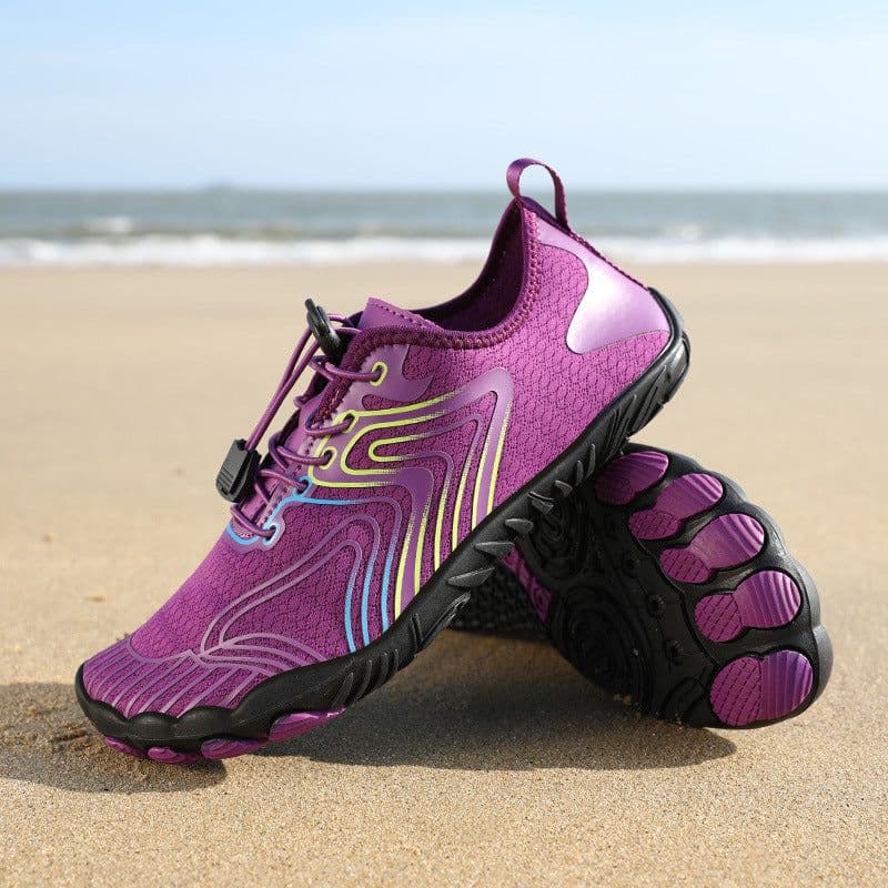 image-Cross-border outdoor mountaineering and cycling sports breathable quick-drying wading shoes five-finger fitness beach swimming and diving shoes