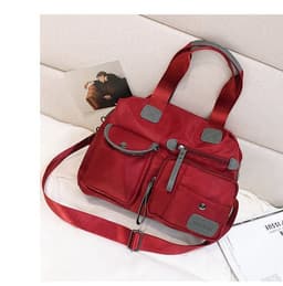 image-Women's bags 2022 new trend European and American fashion ladies mom bag nylon shoulder handbag large capacity travel bag