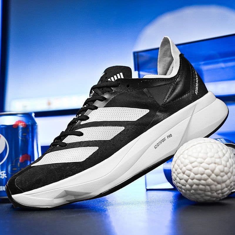 image-Live Broadcast Super Hot Coconut Shoes Breathable Ice Silk Jia Ka Cloth Thick Bottom Putian Student Sports Running Shoes Summer Men's Shoes Wholesale