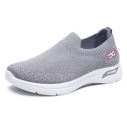 image-Women's Shoes 2023 New Cross-Border Foreign Trade Women's Shoes Casual Mom Shoes Socks Net Shoes Soft Sole Sports Shoes Women