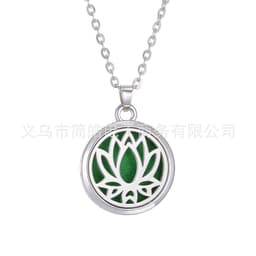 image-Tree of Life Alloy + Amazon AliExpress Aromatherapy Pendant Couple Can Open Round Hollow Perfume Box