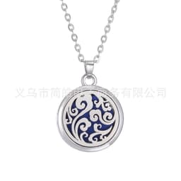 image-Tree of Life Alloy + Amazon AliExpress Aromatherapy Pendant Couple Can Open Round Hollow Perfume Box