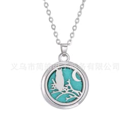 image-Tree of Life Alloy + Amazon AliExpress Aromatherapy Pendant Couple Can Open Round Hollow Perfume Box