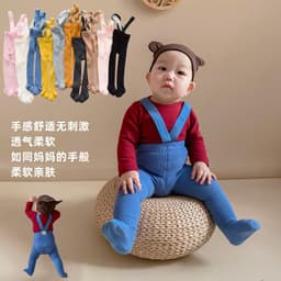 image-boys and girls suspenders trousers