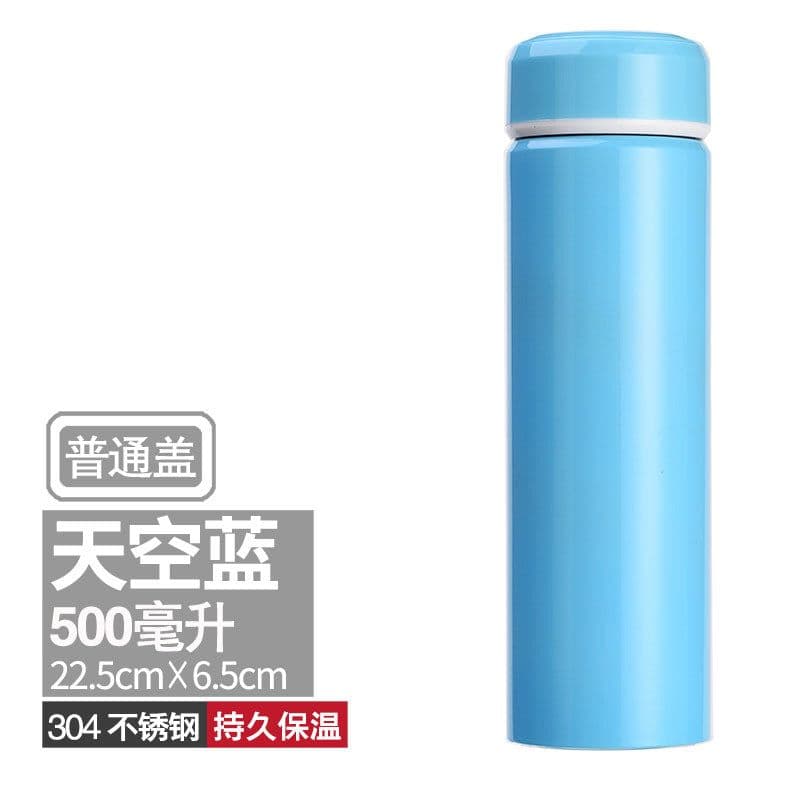 image-Intelligent temperature measuring thermos cup LED touch display temperature water cup creative business lettering gift logo