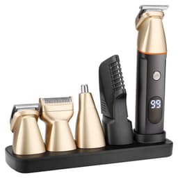 image-Cross-border multifunctional hair clipper six-in-one electric clipper razor washable waterproof razor nose hair trimmer set
