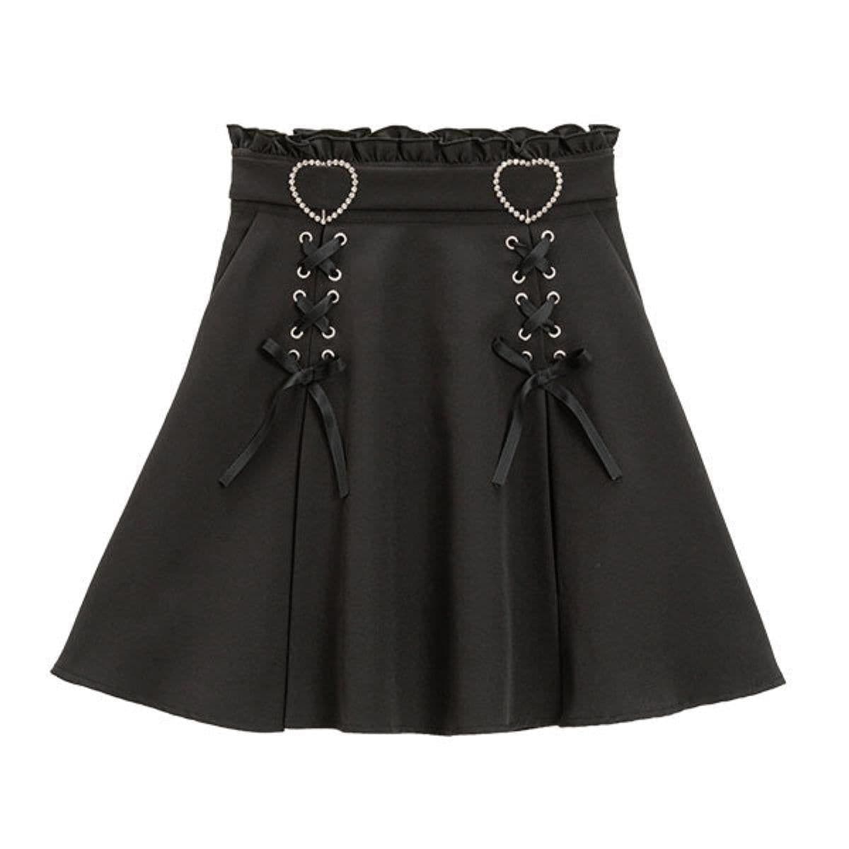 image-Plus size women's clothing for fat mm niche design skirt Japanese style skirt for women summer new style waist slimming trend