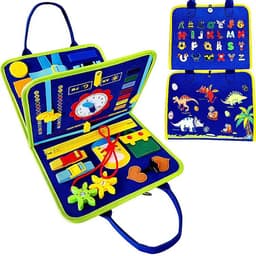 image-New cross-border children's felt learning board early education board busy board quiet book learning early education toys