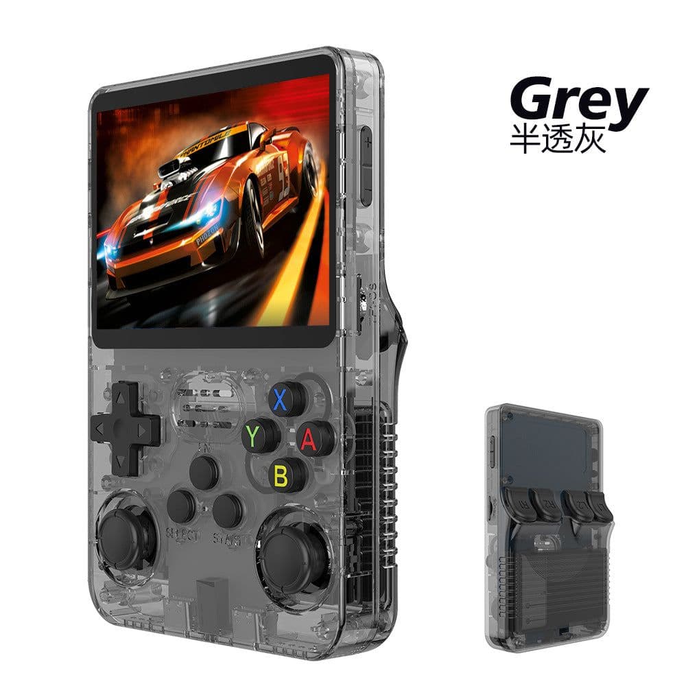 image-Cross-border new r36 open source handheld console retro GBAFCGB arcade game nostalgic 3D dual system handheld game console