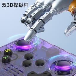image-Cross-border new r36 open source handheld console retro GBAFCGB arcade game nostalgic 3D dual system handheld game console