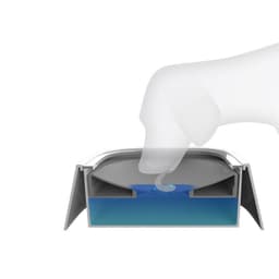 image-Cross-border pet water bowl, anti-splash, non-wet mouth, floating bowl, car-mounted suspended drinking fountain, anti-knock over cat drinking fountain