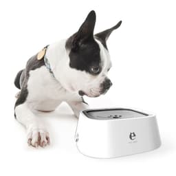 image-Cross-border pet water bowl, anti-splash, non-wet mouth, floating bowl, car-mounted suspended drinking fountain, anti-knock over cat drinking fountain