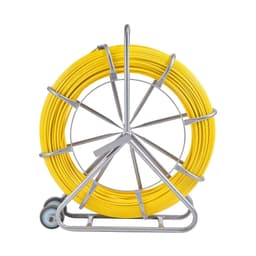 image-VEVOR Fiberglass Fish Tape 5/16" x 656' Duct Rodder Reel