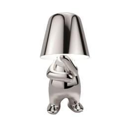 image-Cross-border exclusively for thinkers Xiaojinren table lamp bedroom decoration touch usb rechargeable table lamp thinker lamp