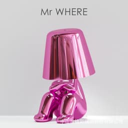 image-Cross-border exclusively for thinkers Xiaojinren table lamp bedroom decoration touch usb rechargeable table lamp thinker lamp