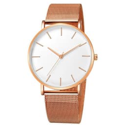 image-New ultra-thin mesh belt, simple business watch, fashionable temperament, casual couple quartz watch, floor stall watch wholesale delivery