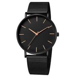 image-New ultra-thin mesh belt, simple business watch, fashionable temperament, casual couple quartz watch, floor stall watch wholesale delivery