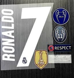 image-1617 Real Madrid Jersey No. 7 Ronaldo C Ronaldo Champions League Final Edition Purple Away Long and Short Sleeve Football Jersey Wholesale