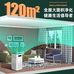 image-Negative ion air purifier, household mahjong hall smoke exhaust artifact, deodorizing, sterilizing and formaldehyde removing air freshener