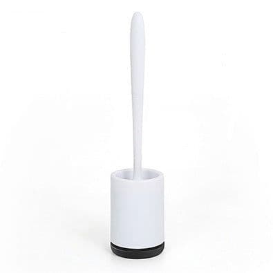 image-Non-stick Hair Soft Plastic Brush Head Toilet
