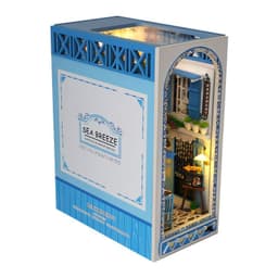 image-Tianyu diy cabin TC18 sea breeze realm hand-assembled creative three-dimensional bookend model ornaments puzzle gift