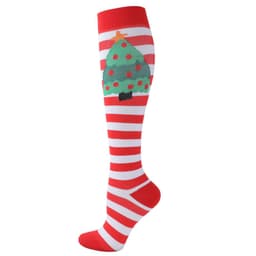 image-Christmas Compression Socks New Amazon Halloween Calf Socks Slim Legs Stretch Socks Leg Guards Sports Socks Wholesale