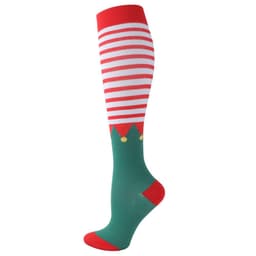 image-Christmas Compression Socks New Amazon Halloween Calf Socks Slim Legs Stretch Socks Leg Guards Sports Socks Wholesale