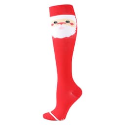 image-Christmas Compression Socks New Amazon Halloween Calf Socks Slim Legs Stretch Socks Leg Guards Sports Socks Wholesale