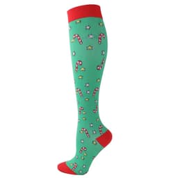 image-Christmas Compression Socks New Amazon Halloween Calf Socks Slim Legs Stretch Socks Leg Guards Sports Socks Wholesale