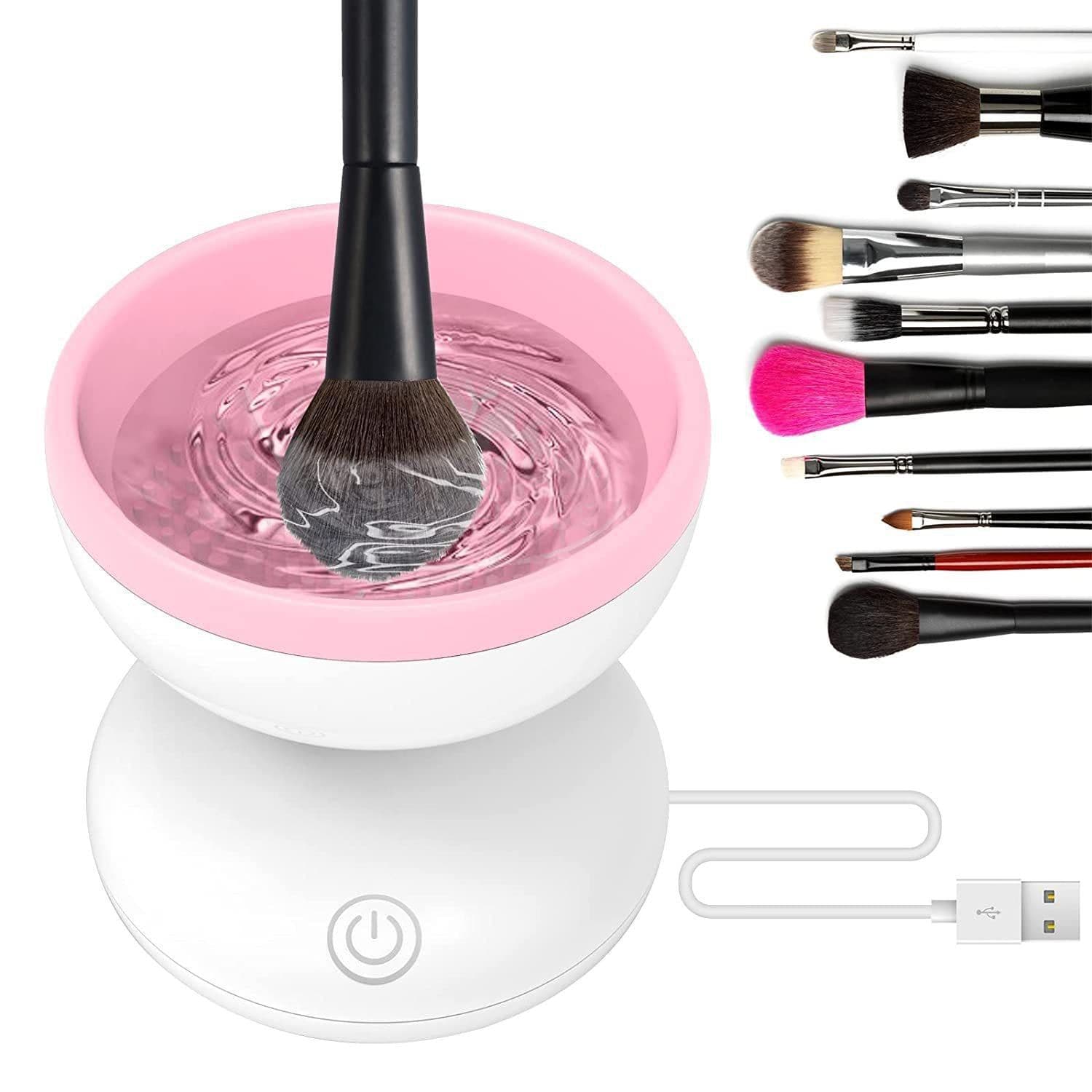 image-Cleaner, beauty tools, powder puff, beauty egg, deep cleaning box, automatic quick-drying brush, scrubber, cross-border makeup brush
