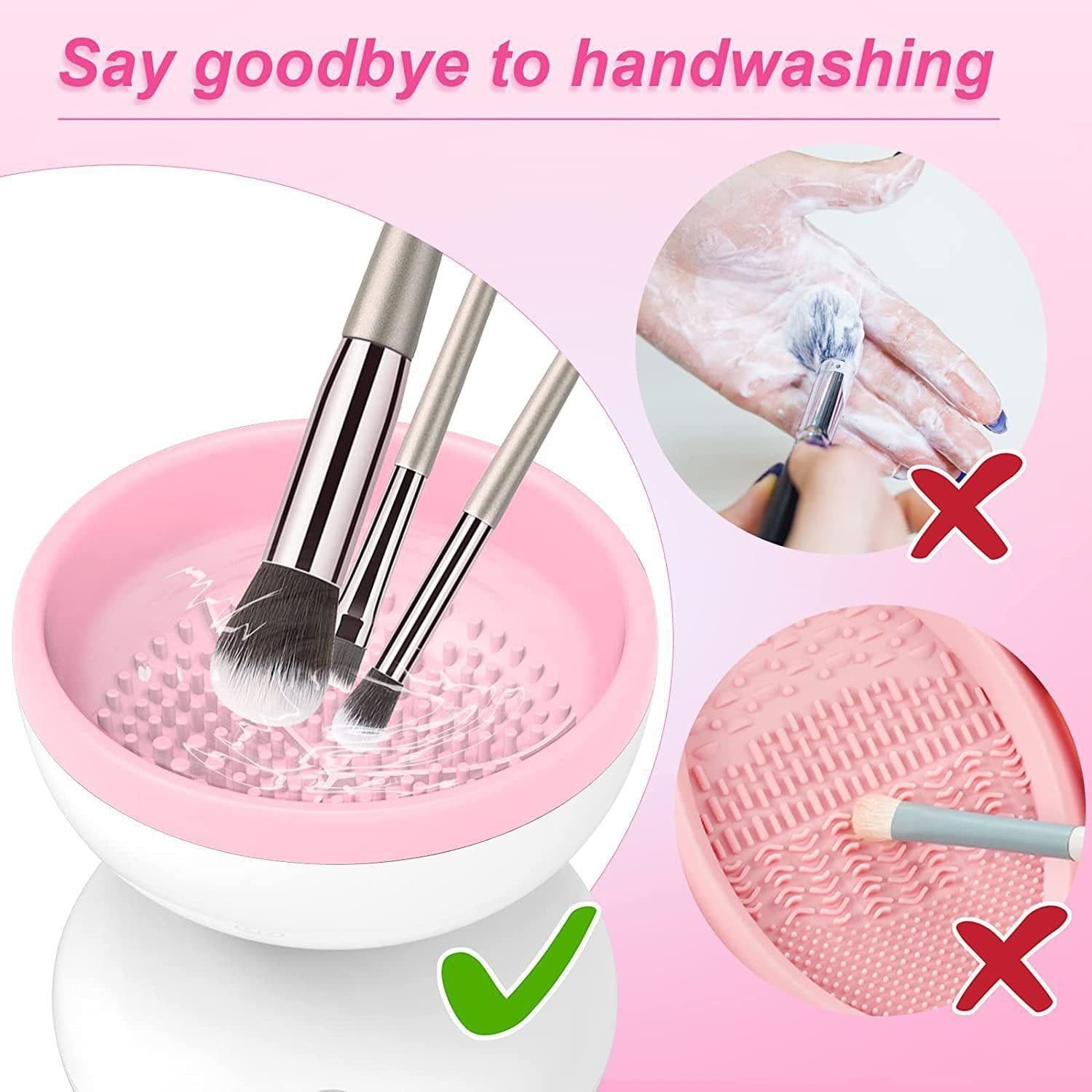 image-Cleaner, beauty tools, powder puff, beauty egg, deep cleaning box, automatic quick-drying brush, scrubber, cross-border makeup brush