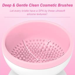 image-Cleaner, beauty tools, powder puff, beauty egg, deep cleaning box, automatic quick-drying brush, scrubber, cross-border makeup brush