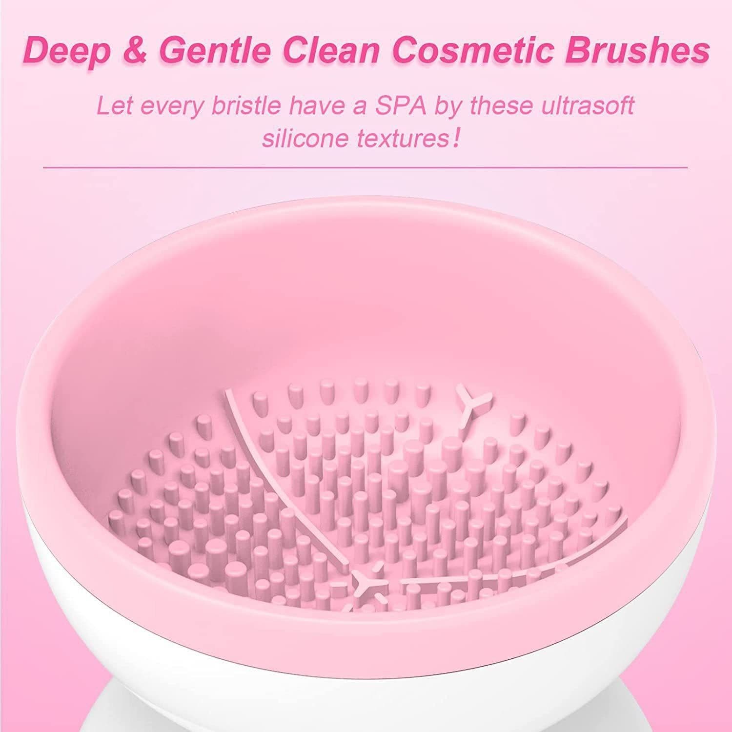 image-Cleaner, beauty tools, powder puff, beauty egg, deep cleaning box, automatic quick-drying brush, scrubber, cross-border makeup brush
