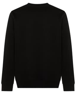 image-Bee Embroidered Sweatshirt Black