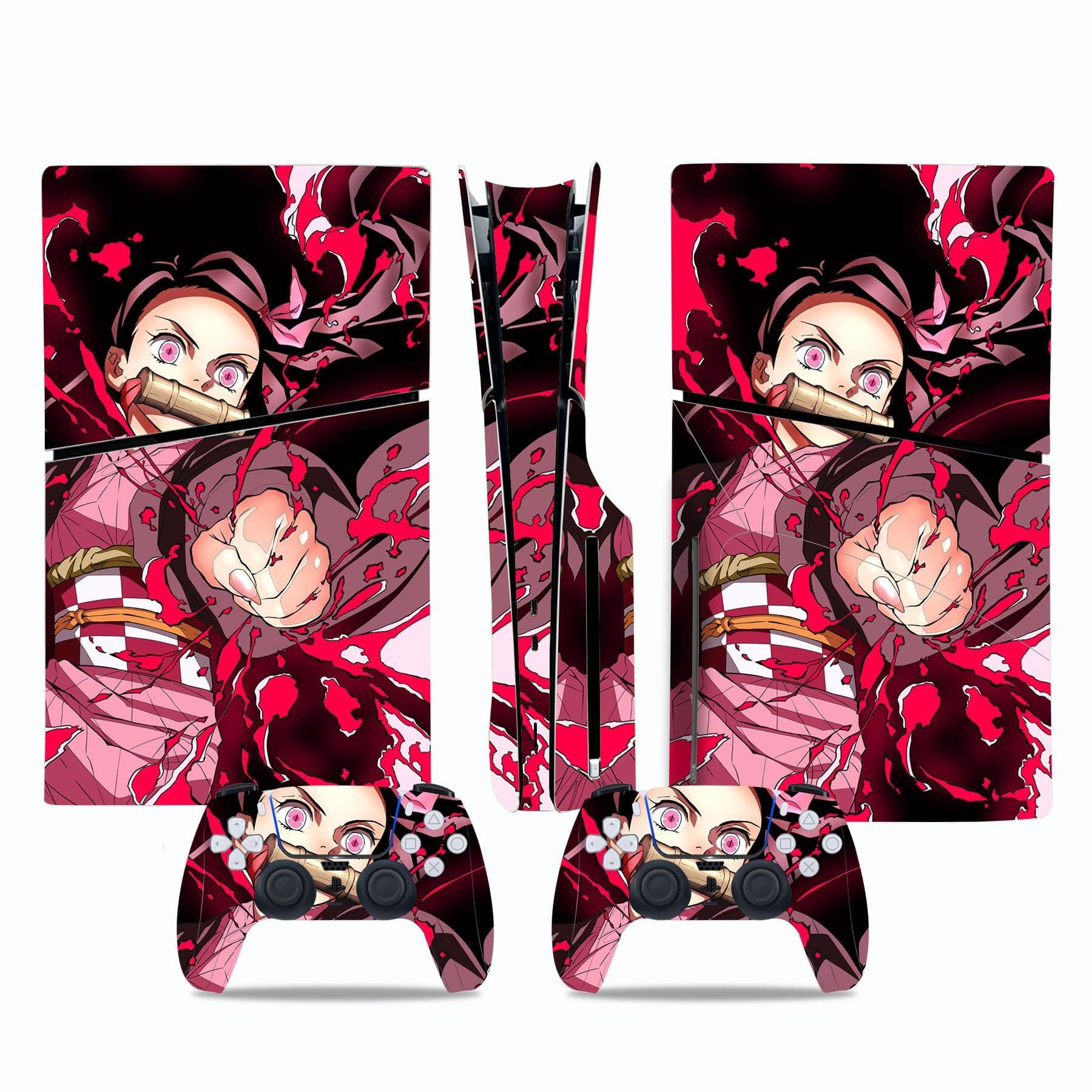 image-PS5 slim film Disc pain sticker digital protective film anti-scratch pain sticker anime goddess sticker