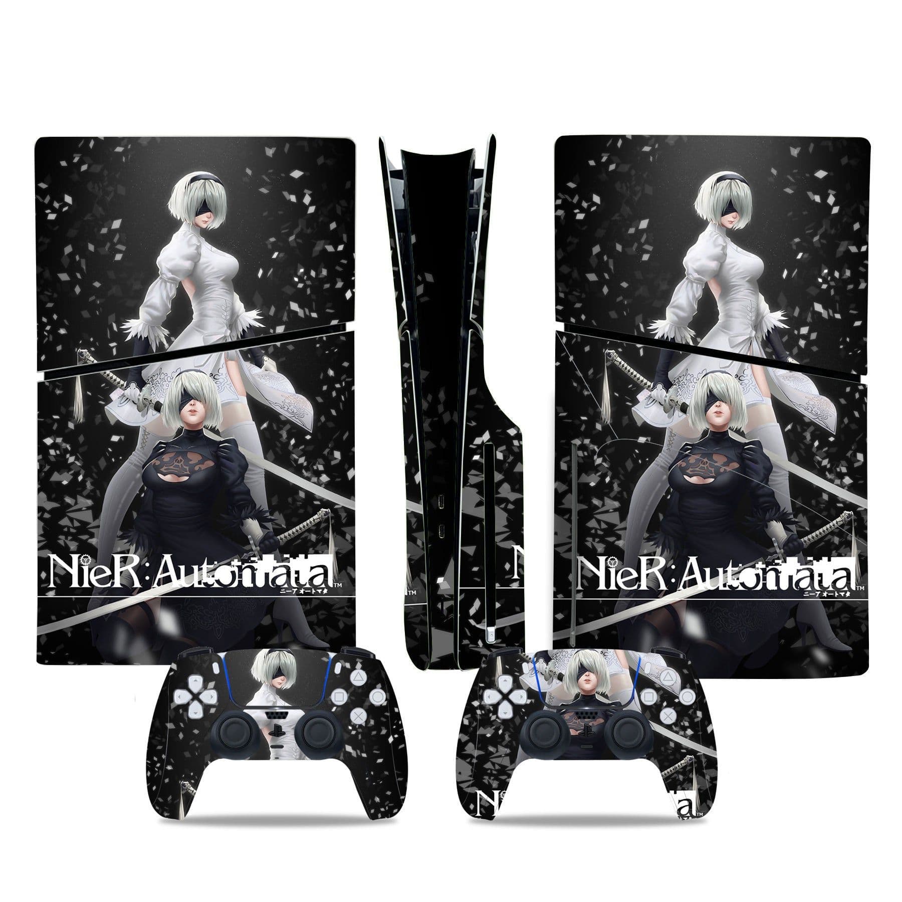 image-PS5 slim film Disc pain sticker digital protective film anti-scratch pain sticker anime goddess sticker