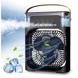 image-Cross-border five-hole spray fan humidification refrigeration air conditioning fan desktop dormitory mini air cooler USB electric fan