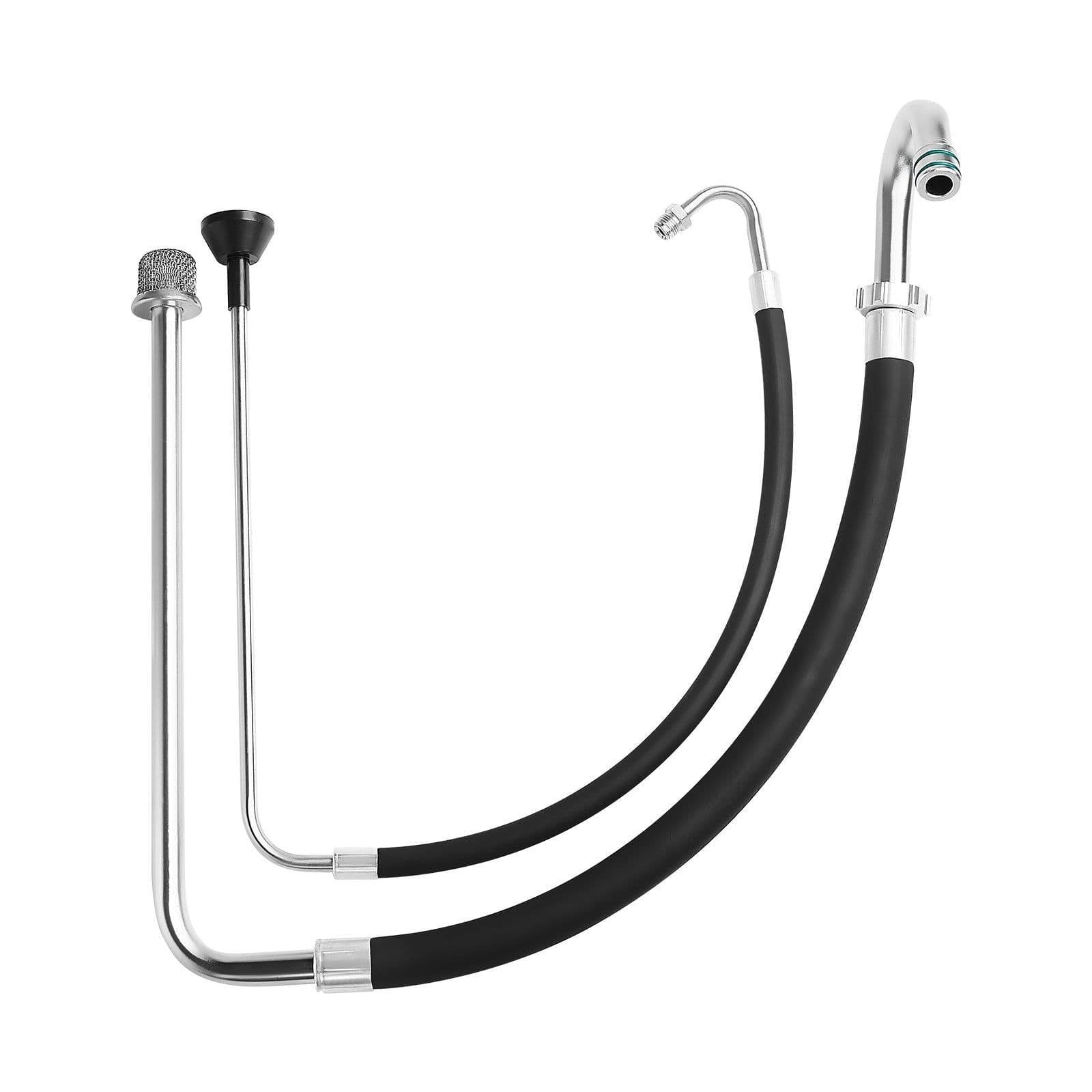 image-VEVOR Suction Hose Tube and Reflux Line Sets, Aluminum Alloy an Rubber Suction Hose and Reflux Line Set, Paint Sprayers Tool Part, Compatible with Multiple Airless Spraying/Line Painting Machine