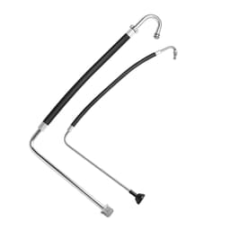 image-VEVOR Suction Hose Tube and Reflux Line Sets, Aluminum Alloy an Rubber Suction Hose and Reflux Line Set, Paint Sprayers Tool Part, Compatible with Multiple Airless Spraying/Line Painting Machine